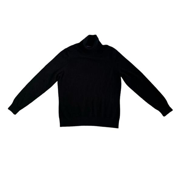 Lands End Two-Ply Cashmere Turtleneck Sweater Size M Long sleeve Super Soft - Picture 2 of 6